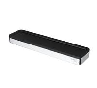 Geesa Frame Collection étagère 26x2.5x6.5cm noir/chrome Laiton 918805-02-06
