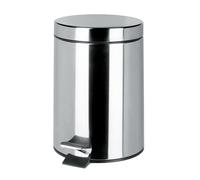 Geesa Hotel Poubelle à pédale indépendante 5 litres Chrome 91635