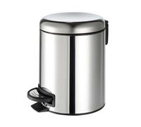 Geesa Hotel Poubelle à pédale softclose 5 litres Chrome 91645