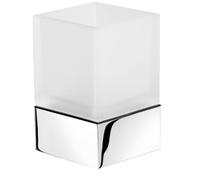 Geesa Modern Art Porte-verre avec verre Chrome 913502-02