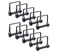 Geesatis Lot de 10 goupilles carrées pour remorque de ferme, tracteur, pelouse, jardin - M8