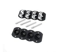 Geesatis Sourcingmap Lot de 4 connecteurs pour canapé Noir