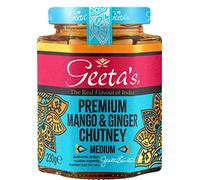 Geeta Chutney Mangue et gingembre 230 g