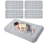Geetery Matelas gonflable pour enfants et tout-petits, 140 x 70 x 22 cm, lit gonflable floqué confortable avec kit de patchs, matelas pneumatiques portables pour enfants, maison, voyage, camping,