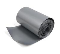 Geey Gaine thermorétractable en PVC de 3 mètres - Largeur de 200 mm à 450 mm, Gris, Manchon de câble isolé 1 pièce(450mm)