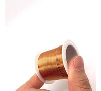 Geeyu 0,05 mm 0,43 mm 0,8 mm 0,12 mm Bobine d'enroulement magnétique émaillée Fil de cuivre 39awg 34awg 30awg 41awg Fil de cuivre émaillé Qa-1/155 Utilisé for réparer les fils de cuivre.(OD 0.13mm)