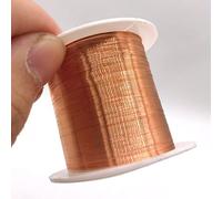 Geeyu Fil de cuivre émaillé for bobines d'inducteurs, 0,45 mm, 0,27 mm, 0,6 mm, 0,4 mm, 32 AWG, 28 AWG, 41 AWG, Qa-1/155(OD 0.2mm)
