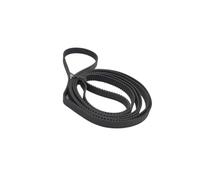 Geeyu S2M 1250 courroie synchrone S2M-10 courroies de distribution en caoutchouc à boucle fermée largeur 10mm 25mm 18mm STD noir longueur de la courroie de distribution 1250mm(Width 8mm)