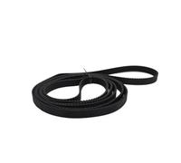 Geeyu S2M 364 courroie synchrone S2M-12 courroies de distribution en caoutchouc à boucle fermée largeur 10mm 12mm 25mm STD noir longueur de la courroie de distribution 364mm(Width 10mm)