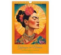 Gefangen in Normen. Frida Kahlo inspiriert. Flor de mi alma (Wandkalender 2026 DIN A4 hoch), CALVENDO Monatskalender: Frida inspiriert - Stärke jenseits der Norm