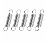Gefaps 5x Ressort de Rappel pour Béquille de Vélo, Ressort de Traction Double Crochet Haute Élasticité, Anti Rouille, Compatible avec VAE et Vélo Classique