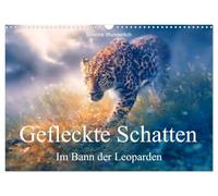 Gefleckte Schatten - Im Bann der Leoparden (Wandkalender 2027 DIN A3 quer), CALVENDO Monatskalender: Ein Jahr mit Leoparden