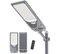 Gefolly SL-9000W Lampadaire Solaire LED Extérieur, IP67 étanche Projecteur Solaires Exterieur, 6500K Super Bright Lampadaire de Jardin Extérieur pour Garage,G-LL-Pro Max