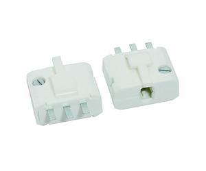GEFOM 24366 Lot de 2 Fiches DCL 2 pôles + Terre