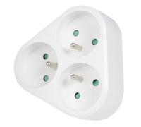 GEFOM Prise triplite triangulaire 3x16A+T