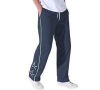 Gefomuofe Pantalon de loisirs pour homme - Vintage imprimé - Pantalon de sport Y2k - Pantalon de jogging streetwear - Coupe droite - Pantalon d'extérieur - Pantalon de survêtement - Pantalon de course