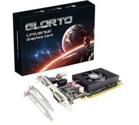 GeForce GT 610 Carte graphique 2G DDR3 Low Profile PCI Express 1.1 x16 HDMI/VGA/DVI GPU d'entrée de gamme pour PC, SFF et HTPC, compatible avec Win11