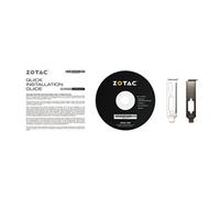 GeForce GT 710 - Carte graphique - GF GT 710 - 2 Go DDR3 - PCIe 2.0 - DVI, D-Sub, HDMI - san ventilateur