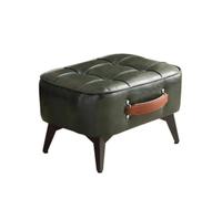 GeFSDOU 1 tabouret court minimaliste, super doux et peu encombrant, banc à chaussures de maison avec assise douce, pour l'entrée du salon