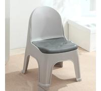 GeFSDOU Petit tabouret dossier simple salon table basse adulte antidérapant maison dossier épais