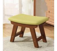 GeFSDOU Petit tabouret en tissu créatif pour la maison, tabouret de table à thé, tabouret de salon en bois massif, banc moderne et simple