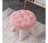 GeFSDOU Repose-pieds en forme de fleur - Tabouret à langer - Pour canapé, table basse - Petit tabouret rond - Pour salon, chambre à coucher