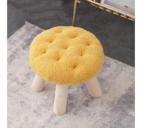 GeFSDOU Repose-pieds en forme de fleur - Tabouret à langer - Pour canapé, table basse - Petit tabouret rond - Pour salon, chambre à coucher