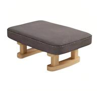GeFSDOU Tabouret bas en tissu pour la maison, le bureau, le petit tabouret de porte pour changer de chaussures
