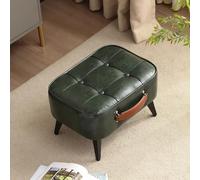 GeFSDOU Tabouret court minimaliste super doux pour économiser de l'espace Banc à chaussures avec siège pour salon entrée