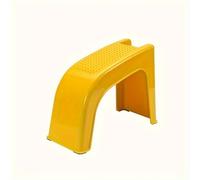 GeFSDOU Tabouret de manucure et pédicure avec rainures de rangement, support de pieds de douche, support antidérapant universel en plastique pour le rasage des ongles des pieds