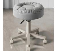 GeFSDOU Tabouret de maquillage léger de luxe haut de gamme pour chambre à coucher, tabouret de coiffeuse moderne et simple, chaise de salon de petite taille