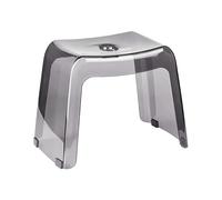 GeFSDOU Tabouret de salle de bain en plastique transparent pour adultes