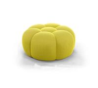 GeFSDOU Tabouret rond simple pour canapé nordique avec repose-pieds en tissu 3D - Repose-pieds en forme de citrouille