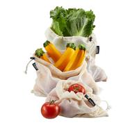 GEFU 12716 Lot de 3 filets à fruits et légumes Aware Taille M