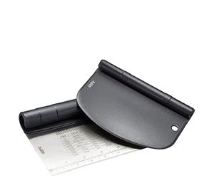 GEFU 14591 Set de 2 spatules à pâte DUTTO - Spatule et coupe-pâte avec échelle de mesure, carte à pâte, spatule à pâte, spatule à pâte