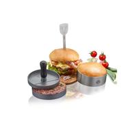 Gefu Akcesoria kuchenne Bbq Prasa DO Hamburgerów Aluminiowa Z Akcesoriami, G89494