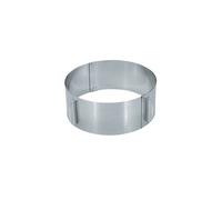 Cercle à gâteaux extensible avec poignées