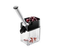 GEFU Corer Dénoyauteur de cerises | Éjection latérale & bac de récupération | Pour cerises fraîches et préservées | Antidérapant & passe au lave-vaisselle