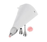 Gefu DECORE Lot de 5 poches à douille 14330, argenté