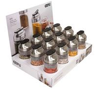 GEFU Display 12 saupoudreuses à épices é herbes - Kippo *
