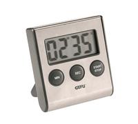 GEFU GE12330 Minuteur Numérique Acier Inoxydable Inox 8,19 x 2,20 x 19,2 cm