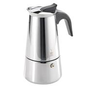 Cafetière Italienne - GEFU - GE16150 - Acier Inoxydable - 4 Tasses - Compatible Induction