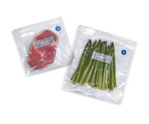 GEFU GE21920 Recharge de Sachet pour Kit de Mise Sous Vide Plastique Blanc 25,8 x 27,8 x 0,1 cm
