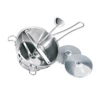 GEFU GE24200 Flotte Lotte Moulin à Légumes avec 2 Grilles Acier Inoxydable Inox 40,5 x 12,2 x 22,3 cm