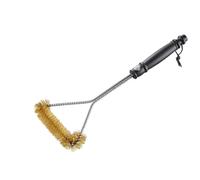 GEFU GE89276 Brosse Triangle Barbecue Laiton Inox 37 x 16 x 3 cm