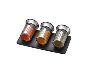 GEFU Kit : X-PLOSION + Organisateur d'épices et d'herbes aromatiques X-PLOSION