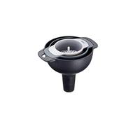 Lot de 3 petits entonnoirs de 6, 8 & 10 cm avec filtre universel TRES, 4 pcs.