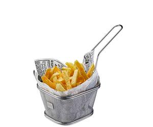GEFU - Mini panier de présentation pour grillades inox XL BBQ