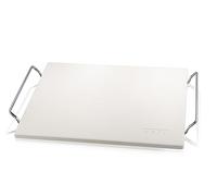 GEFU - Pierre à pizza avec support + Hachoir DARIOSO, carré