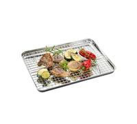 Plaque de cuisson avec grille de refroidissement grand modèle 40 x 30 cm